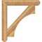 Ekena Millwork Westlake Craftsman Rough Sawn Bracket, Western Red Cedar, 6"W x 44"D x 48"H BKT06X44X48WTL04RWR - alternate 2